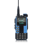 K67 PRO Lennundussagedusraadio 65-600MHz 640 kanalit Kr&uuml;pteerija Kahekordne j&auml;lgimine Sagedusala skaneerimine Amat&ouml;&ouml;r FM VOX K67 PRO GMRS Kahesuunaline raadio sinine
