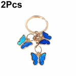 1 tk Liblikakujuline v&otilde;tmehoidja Seljakottide ripatsid Kottide ripatsid Sulamist v&otilde;tmehoidja K&otilde;rvaklappide &uuml;mbris Aksessuaarid V&otilde;tmehoidjad Naiste kingitused Mitmev&auml;rviline 2Pcs