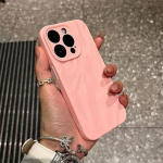 Sobib iPhone16Prole J&auml;&auml;tunud Ins Tuul Apple 15/14 Kortsuline Telefoni&uuml;mbris 13 Kukkumisvastane 7/8 Pehme Apple 7/8/SE2 Universal