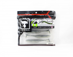 Jackall Soft Lure Rhythm Wave 4,8 tolli Dark Thunder Clear H&otilde;bedane (8710)