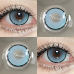 EYESHARE Hot Colored Contact Lenses for Eyes 1pair Natural Korean Brown Softlens 14.5mm Big Gray Eye Contacts