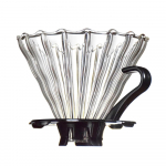 Kohvi tilgutamise klaas valamiseks kohvi filter barista kohvi valmistamise tass V02 kohvi lehtrikujuline filtertass 1-4 tassi must