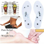 Semelles magn&eacute;tiques anti douleurs anti transpirant de perte de poids, semelles de massage magn&eacute;tique, semelles de sant&eacute; pour femme