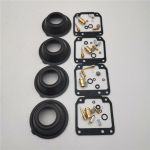 4 komplekti karburaatori remondikomplekt membraaniga Yamaha Maxim XJ550 XJ 550 1981-83 jaoks