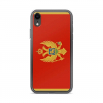 Coque T&eacute;lephone Drapeau Mont&eacute;n&eacute;gro &ndash; iPhone XR