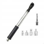 Cordless Electric Ratchet Wrench Impact Multifunctional 1/2 inch Drill Adapter for Changing