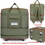 Veekindel Oxfordi riidest reisikohver - Suure mahutavusega registreeritav pagasikott v&auml;lismaale kolimiseks