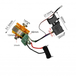 Uus Kasutamata Harjadeta Mootori S&otilde;lm Elektrilise Puuri Mootor