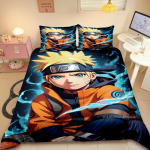 Tekikott Naruto Uzumaki Naruto Multikas Anime Magamistoa Kaunistus Lastekingitus &Uuml;heinimesevoodi Kaheinimesevoodi Suurus Kohandatav 155X220cm3PCS