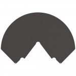 Semicircular base (sheet metal) for TORA stove