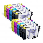 TONERMEDIA - x10 cartouches Epson 18XL compatibles Expression Home XP-225 XP-215 XP-415 XP-322 XP-205 XP-405 XP-425 XP-325 XP-315
