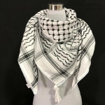 Keffiyeh Shemagh K&otilde;ik Originaalid Valmistatud Palestiinas Araabia Sall Kufiya Arafat Puuvill M aero