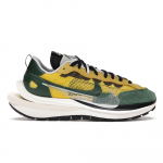 sacai x Nike VaporWaffle Tour Yellow Unisex Tennised Staadioniroheline Purjepruun CV1363-700 48.5
