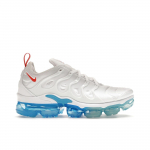 Nike Air VaporMax Plus Valge University Blue Meeste Tennised Kantaud-Sinine Habanero-Punane DV2119-100 42.5