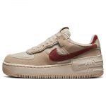 Nike Air Force 1 Shadow Shimmer Naiste Tennised Tan Sanddrift Pearl-White DZ4705-200 40