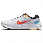 Nike Air Zoom Structure 24 Valge Picante Punane Naiste Tossud Must DA8570-107 35.5