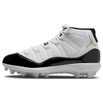 Air Jordan 11 Mid TD Kets Gratitude Meeste Tossud Valge Must Metallik-Kuld FV5374-107 42.5