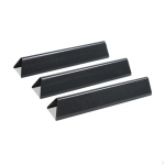3x Grill Heat Plates Porcelain Steel BBQ Front Mounted Control Panels 15.3 inch Replacement Part
