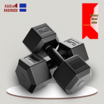 Kuusnurkne kummeeritud hantel: 5kg, 10kg, 20kg - Unisex j&otilde;usaalivarustus koduseks kasutamiseks Hex Dumbbell 1KG Single