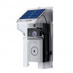 Uus koduuksekell K&otilde;rglahutusega juhtmevaba videouksenupu p&auml;ikesetoitega vihmakattega Nutikas uksekell H&auml;&auml;lemooduliga Intercom J&auml;relevalvete kaamera valge