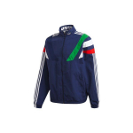 Adidas Originals kolme triibuga k&otilde;rge kraega spordijakk meestele Jakk tumesinine FN0966 M