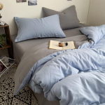 Pestud puuvillane voodi- ja tekikottide komplekt &uuml;hiselamutele - &Uuml;heinimese suurus Single Duvet Cover 150x200cm