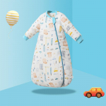 S&uuml;gis- ja talve paks puuvillane beebi magamiskott, mis on disainitud nii, et laps ei saaks end lahti l&uuml;&uuml;a, ja millel on kokkupandavad varrukad 66 (0-6 months)
