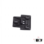 EHL587-2 Parempoolse esitulede hoidiku remondip&otilde;hi lukustusklamber Porsche Cayenne MK2 92A 958 2010-2014 jaoks 7P5941149