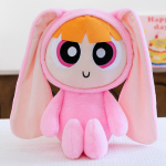 40/55/70cm Loom Powerpuff Girls Multikakost&uuml;&uuml;m J&auml;nese K&uuml;&uuml;lik Pehmem&auml;nguasi Blossom V&auml;rvliosaga Lipsuga Nukk T&auml;idisega Nukk T&uuml;drukute S&uuml;nnip&auml;evakingitus 40cm