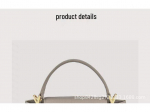 Parisa Wang Madison Ehtne Nahk Naiste Satchel Crossbody Kott With Logo Dust Bag