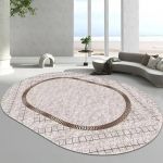 Ovaalne luksuslik elutoa vaip Kodu kaunistus Lihtne suur diivanilaud Vaibad Pestavad vaibad magamistuppa Voodi k&otilde;rvale P&otilde;randale Pehmed matid 200x300cm 78.7x118in