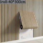 3D Puiduteraamiline Seinapaneel, Isekleepuv Vahtplastist Paksenenud Tapeet, Kodu Kaunistav Seinakleebis, Koori ja Kleebi, Lihtne Puhastada ja L&otilde;igata 40x300cm