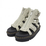 Uuendatud Dr.Martens Sandaalid OLSON Olson Gladiator Suitsutatud M&uuml;ndi nahk Naiste Kasutatud