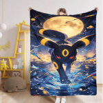 Kohevad pehmed tekid vooditele Kawaii E-Eevee Haldjad Kohandatud tekk Kodu ja kaunistus Suvine tekk Cobija J&otilde;ulud Anime 30x40in