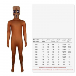 Tung Tung Tung Sahur Cosplay Lastele Multikakost&uuml;&uuml;m Halloweeni Cosplay lastele ja t&uuml;drukutele, Kost&uuml;&uuml;mide Peo Kingitused 110