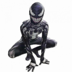 Laste superkangelase kost&uuml;&uuml;m - Venom Spider-Manist inspireeritud Cosplay riietus 150cm punane