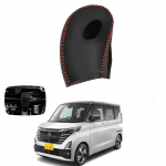 Glealcco Uus sobivus Lux Tarvikud Konsooli k&auml;igukangi kate Lux 40 seeria osad (&Uuml;ks nupp, must) shift knob cover must