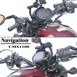 New Motorcycle Accessories Mobile phone bracket bar for Honda Rebel1100 CMX1100 Rebel 1100 cmx1100 2022 A