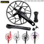 Litepro v&auml;ntv&otilde;ll BMX Hollowtech v&auml;ntvarred Jalgrattale 130bcd Integreeritud K&uuml;&uuml;nal Pe 1 Hammasratas Kokkupandav Jalgratas &Uuml;hendusvardad Crank