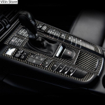 Auto innen dekoration moulding Carbon Faser Zentralen Getriebe Panel Control Panel aufkleber Aufkleber zubehor for porsche Gear Panel e