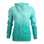 Nike As Gym Vintage Fz hingav kootud kardigan kapuutsiga pikkade varrukatega jope naistele 684883-466 M