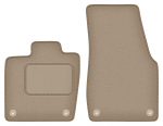Dywaniki samochodowe prz&oacute;d do: VW ID.7 kombi, liftback (2023-) beżowe