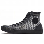 Converse Chuck Taylor All Star Mugav libisemiskindel kulumiskindel k&otilde;rge s&auml;&auml;rega l&otilde;uend Unisex Must & Valge 37