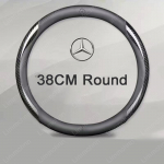 Auto Roolikate Embleem Tarvikud Mercedes Benz W211 W203 W204 W210 W124 AMG W202 CLA W212 A B C E S Klassi jaoks Style1 Round Black