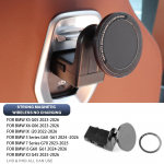 Rear Seat Magnetic Pad Phone Holder Bracket For BMW X3 X5 X7 5 Series 7 series 2025 G45 Trim Auto Mount Car Accessories Magnetic style