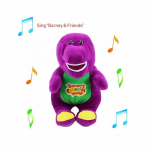 28cm/11 Barney Dinosaurus Laulab MA ARMASTAN SIND Laulu Laste Muusika Palusnukk M&auml;nguasi Kingitus