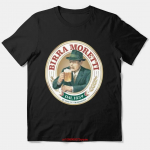 Stiilne Birra Moretti logoga T-s&auml;rk pikkade v&otilde;i l&uuml;hikeste varrukatega S