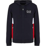 Emporio Armani EA7 T&auml;hetr&uuml;kiga V&auml;rviplokkide T&otilde;mblukuga Kapuutsiga Jakk Meeste jakid Must 3DPM15-PJLIZ-1578 L
