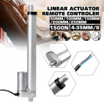 DC 12V 50/100/150/200/250mm 1500N IP54 Lineaarmootor Liikumiskaugus K&auml;ik Maksimaalne Lineaarne Aktuaator 50mm