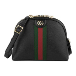 Gucci Ophidia Kuldne Logo Triip Web Nahast Kestkott Naiste &Otilde;lakott Sinine 719881-DJ2DG-1060 Shopping Bag Set(Basic Set+Shopping Bag)